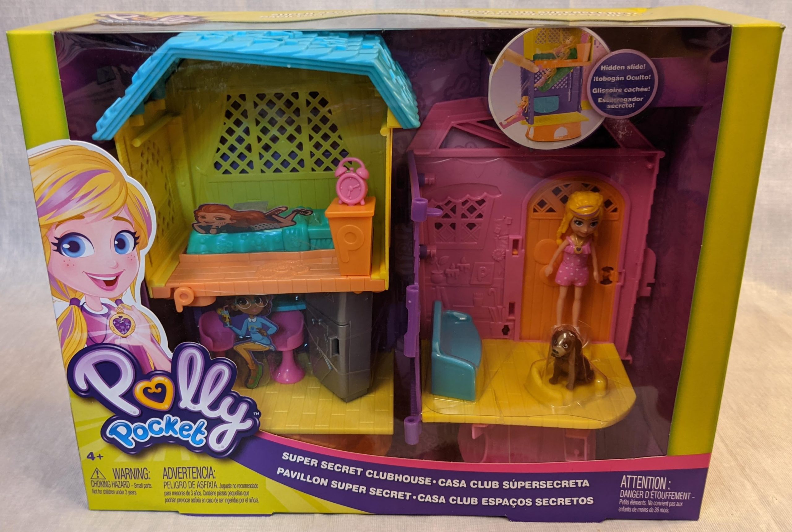 Playset Polly Pocket Club House - Espaços Secretos Mattel