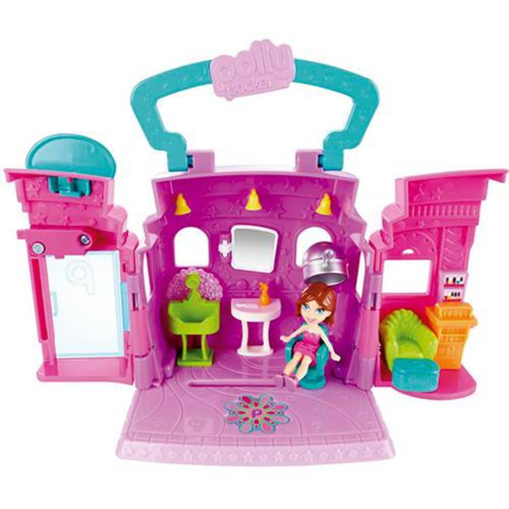 Polly Pocket Pollyville Lojinha Fliperama - Salão De Jogos