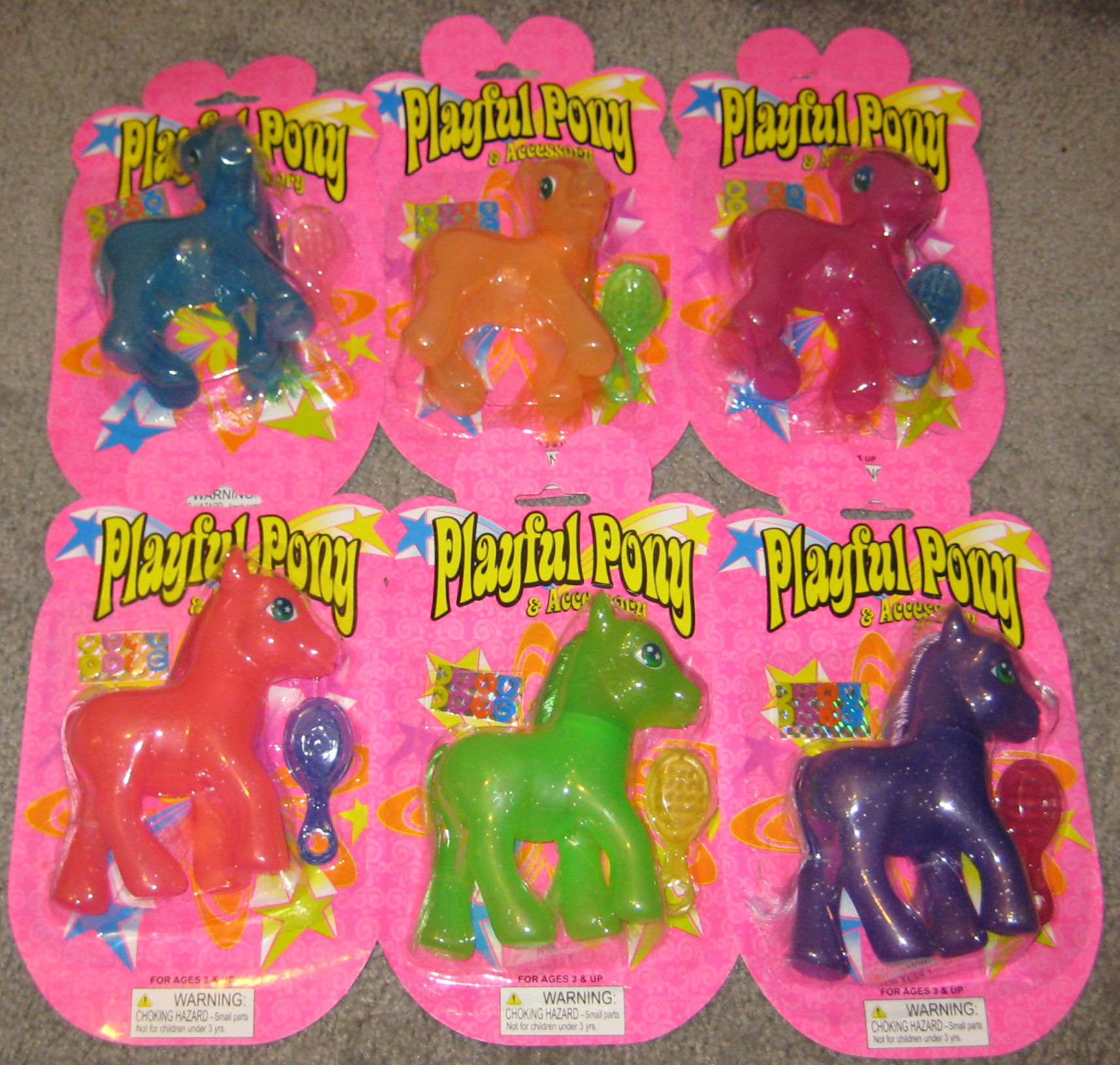 thumbnail image 2 of Playful Ponies Craft Embellishments - Shank Buttons For Scrapbooking & DIY 2 of 10