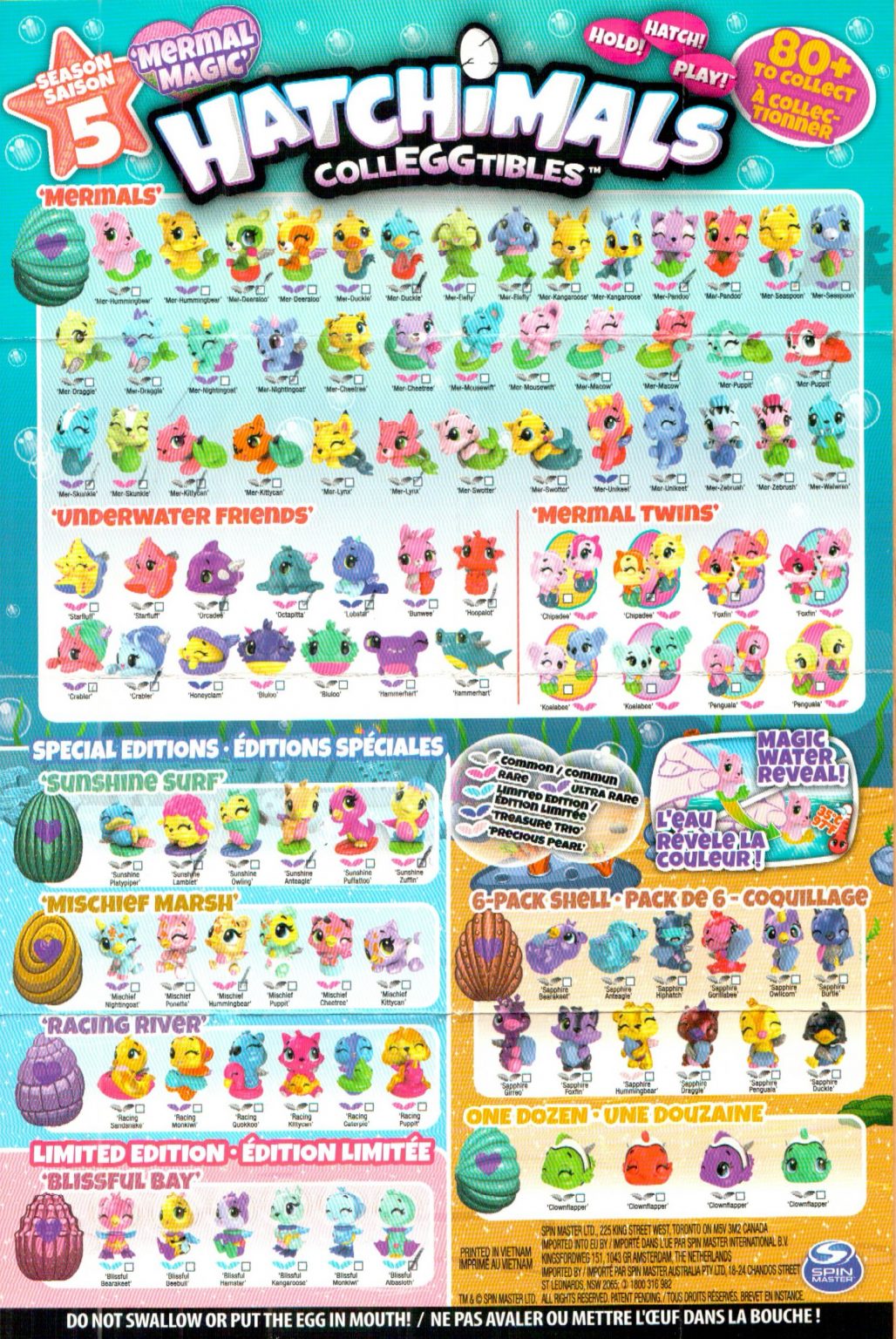 Hatchimals Season 5 Mermal Magic Fakie Spaceman