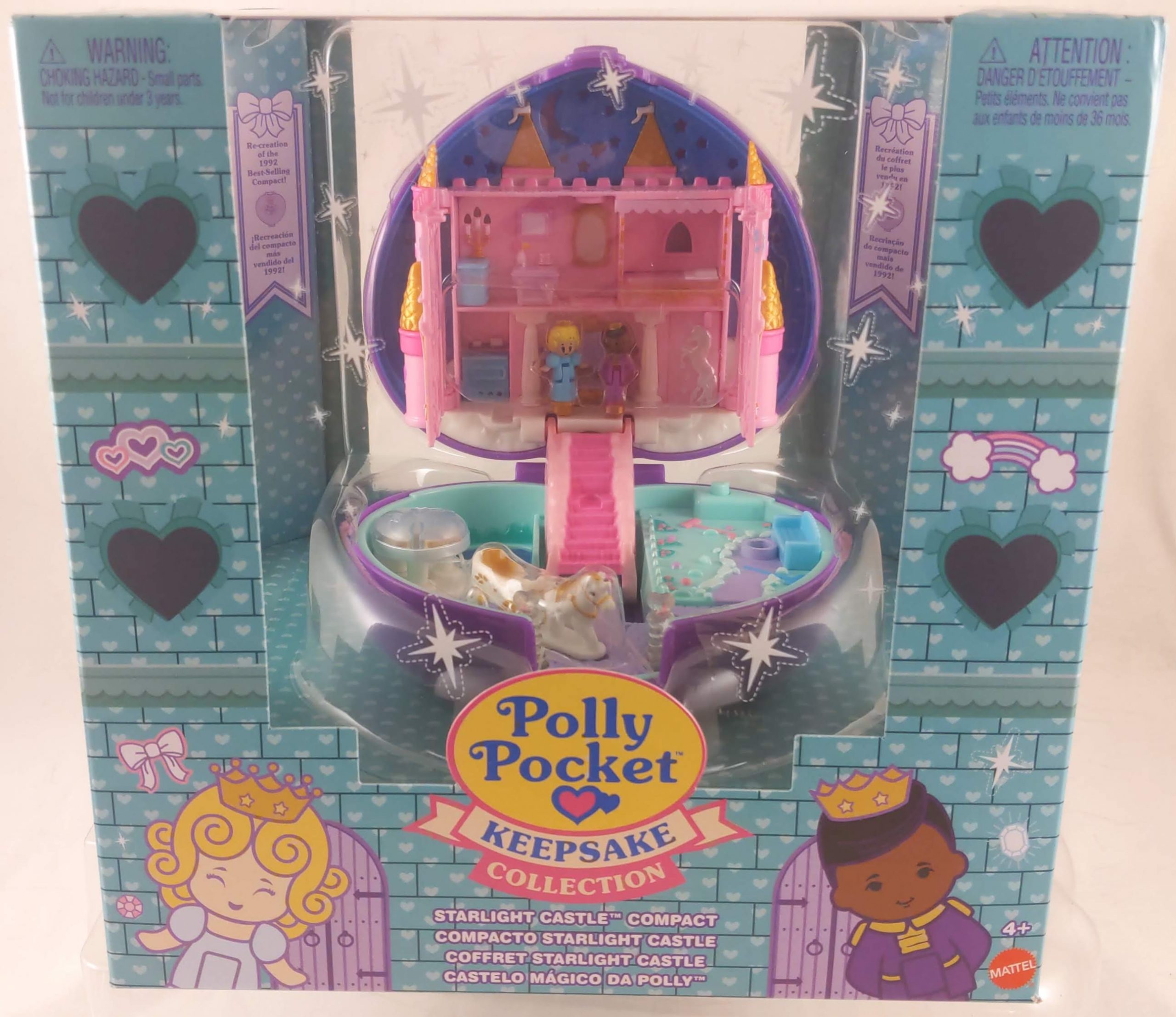 Polly Pocket Race & Rock Arcade Compact 12 Pop & Swap Pieces New By Mattel