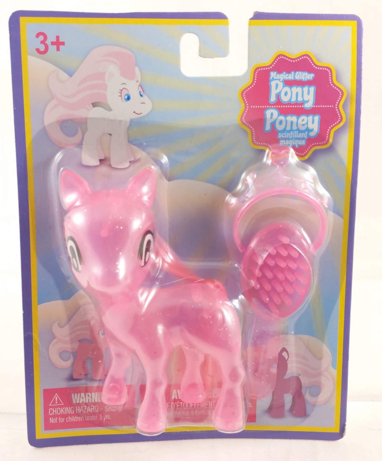 Dollar Tree Magical Glitter Pony Fakie Spaceman