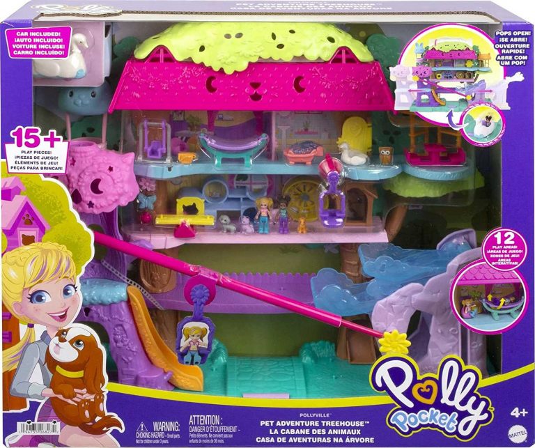 polly pocket pet adventure treehouse