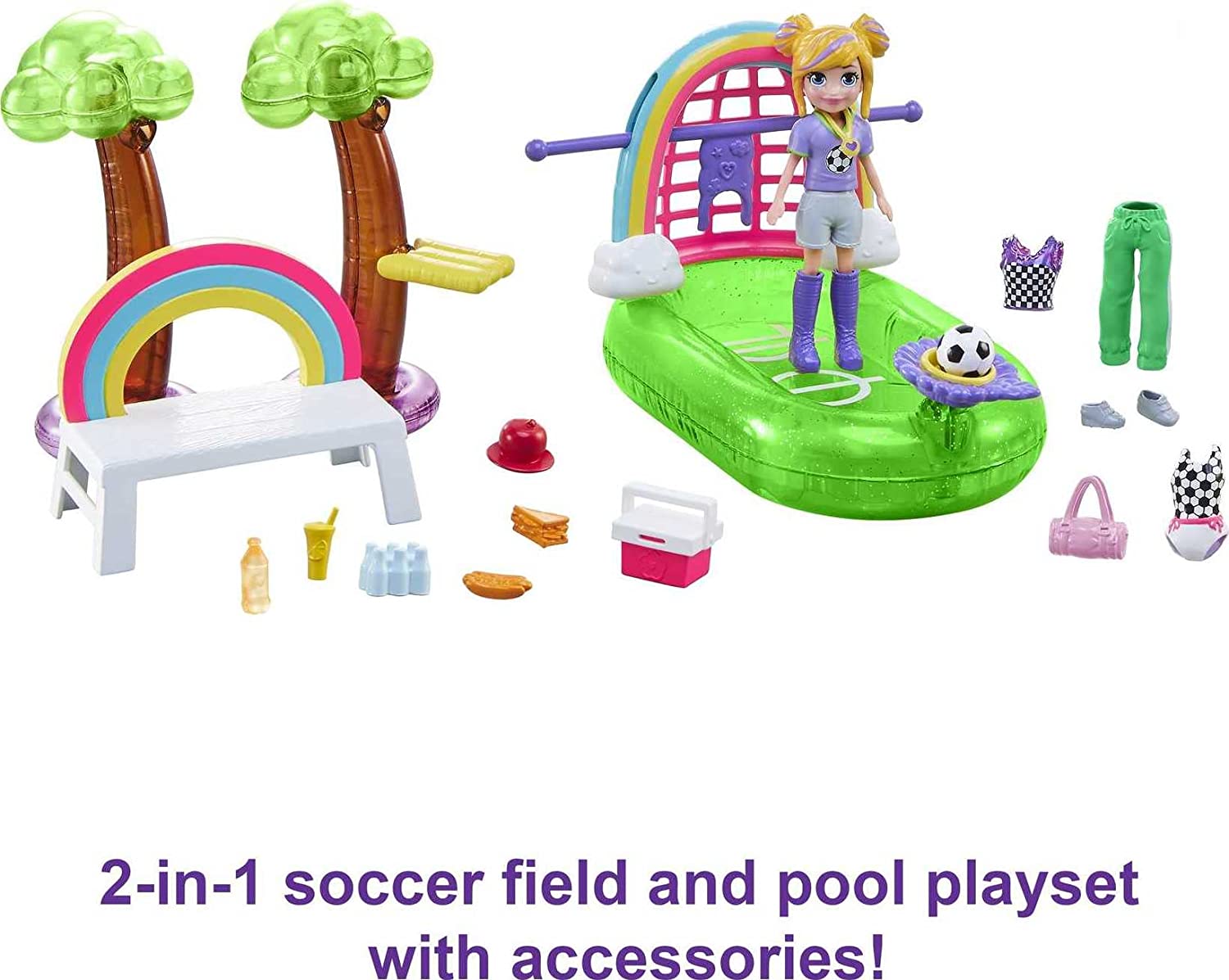 polly pocket soccer